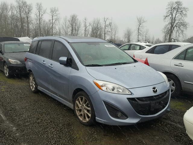 JM1CW2CLXC0127582 - 2012 MAZDA 5 BLUE photo 1