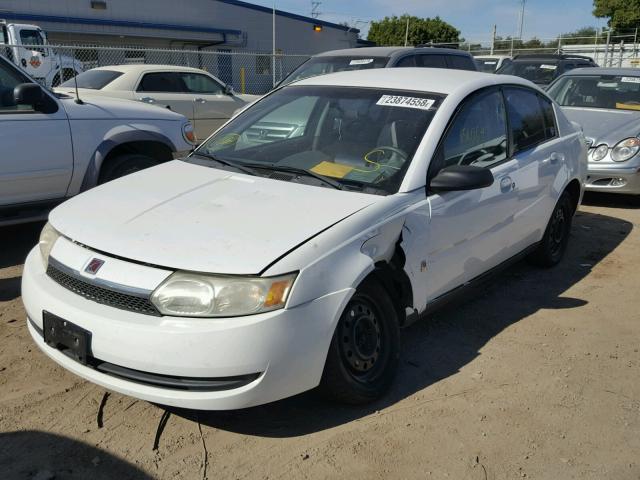 1G8AJ52F14Z197806 - 2004 SATURN ION LEVEL WHITE photo 2
