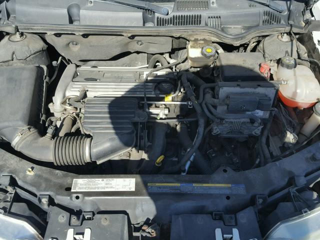 1G8AJ52F14Z197806 - 2004 SATURN ION LEVEL WHITE photo 7