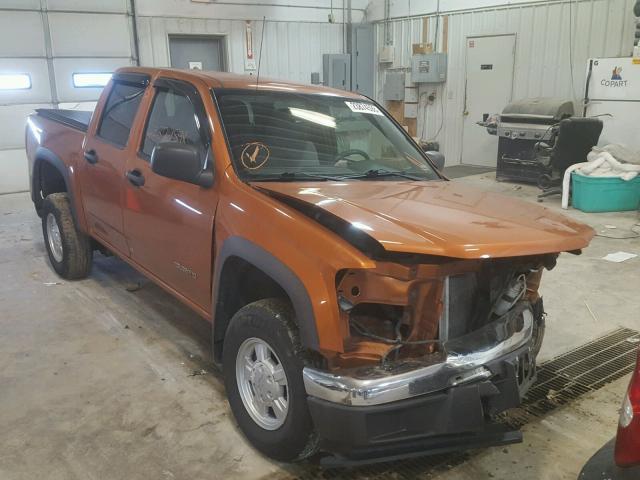 1GCDT136248144137 - 2004 CHEVROLET COLORADO ORANGE photo 1