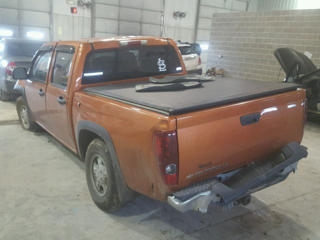 1GCDT136248144137 - 2004 CHEVROLET COLORADO ORANGE photo 3