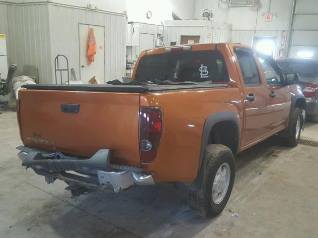 1GCDT136248144137 - 2004 CHEVROLET COLORADO ORANGE photo 4