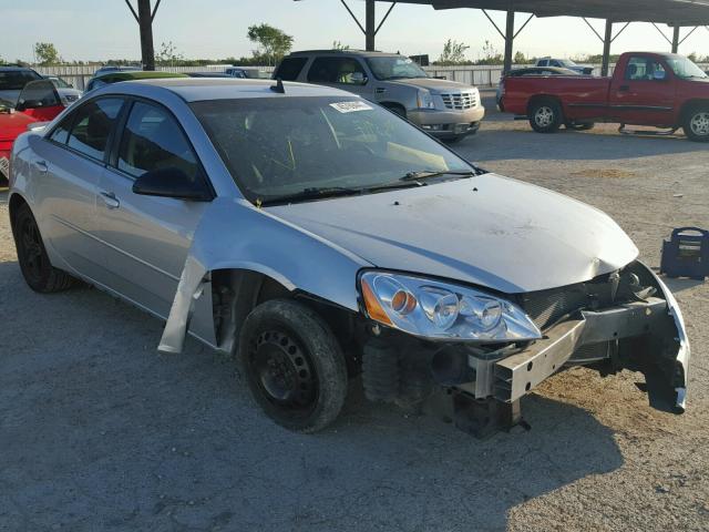 1G2ZA5E07A4115302 - 2010 PONTIAC G6 SILVER photo 1