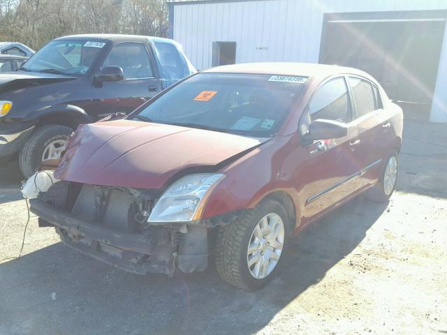 3N1AB6AP1CL660443 - 2012 NISSAN SENTRA 2.0 RED photo 2