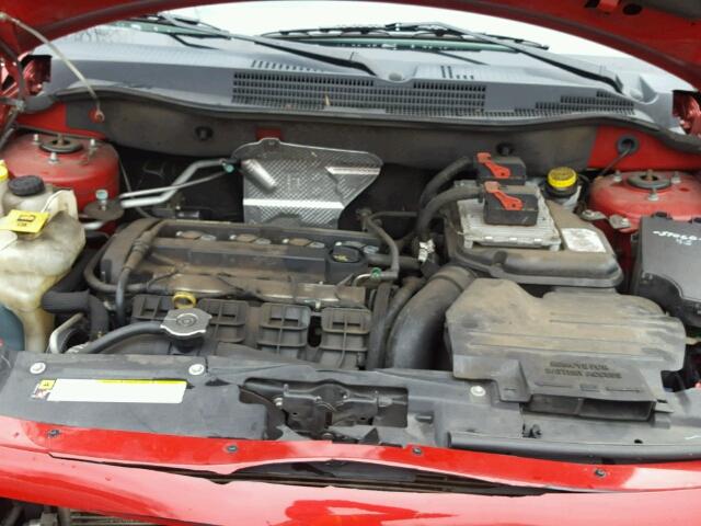 1B3CB5HA3BD171971 - 2011 DODGE CALIBER HE RED photo 7