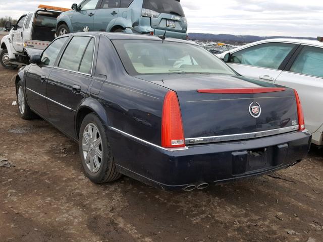 1G6KD57Y46U202897 - 2006 CADILLAC DTS BLUE photo 3