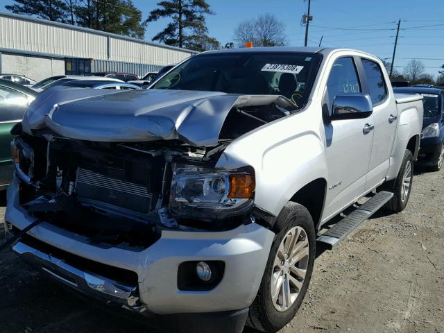 1GTG5DE32G1109350 - 2016 GMC CANYON SLT SILVER photo 2