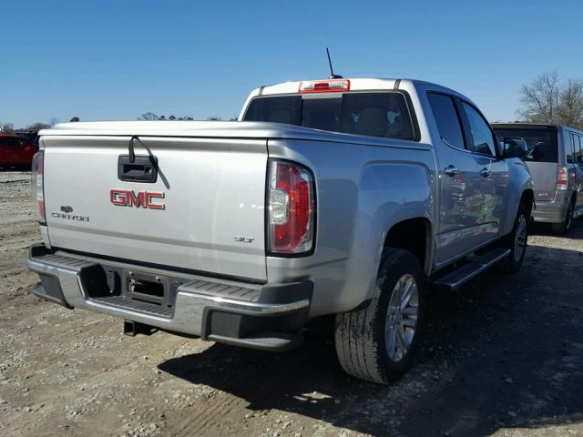 1GTG5DE32G1109350 - 2016 GMC CANYON SLT SILVER photo 4