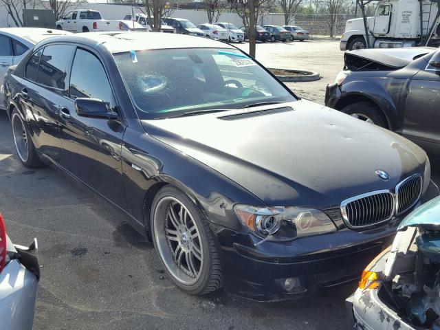 WBAHN83537DT76542 - 2007 BMW 750 BLACK photo 1