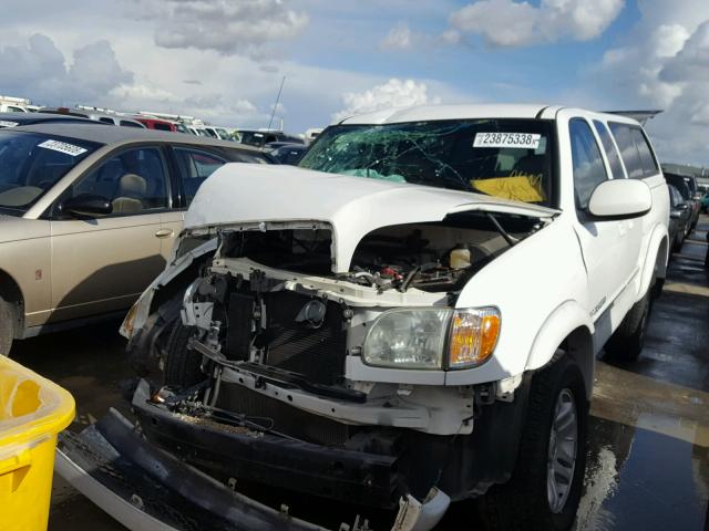 5TBBT48153S427091 - 2003 TOYOTA TUNDRA ACC WHITE photo 2