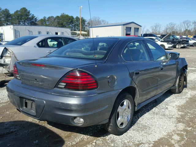 1G2NE52F35M255719 - 2005 PONTIAC GRAND AM S GRAY photo 4