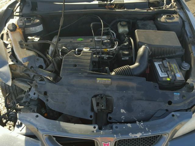 1G2NE52F35M255719 - 2005 PONTIAC GRAND AM S GRAY photo 7