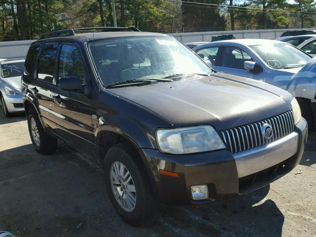 4M2YU56Z76KJ02056 - 2006 MERCURY MARINER BROWN photo 1