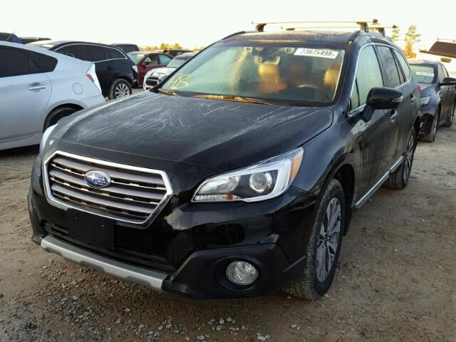 4S4BSETC1H3344027 - 2017 SUBARU OUTBACK TO BLACK photo 2