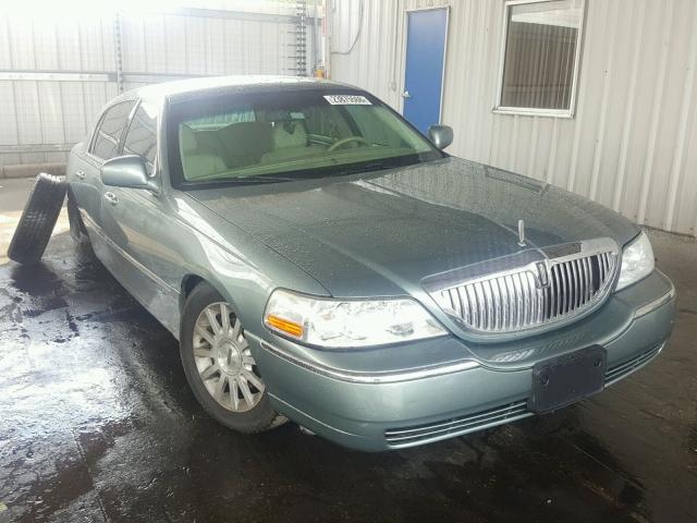 1LNHM81W76Y603963 - 2006 LINCOLN TOWN CAR S GREEN photo 1