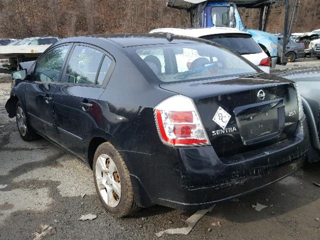 3N1AB61E57L695409 - 2007 NISSAN SENTRA 2.0 BLACK photo 3