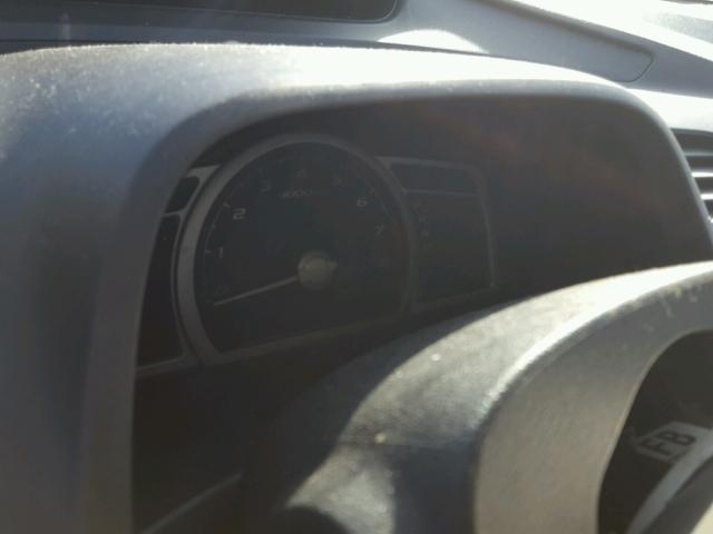 2HGFG12968H523555 - 2008 HONDA CIVIC EXL BLUE photo 8