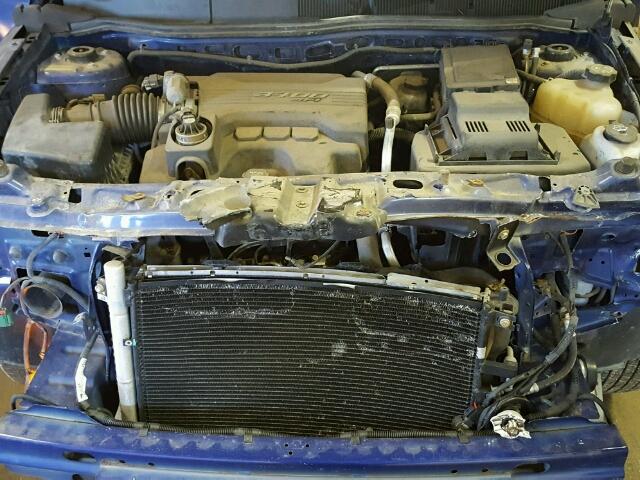 2CKDL73F376015359 - 2007 PONTIAC TORRENT BLUE photo 7