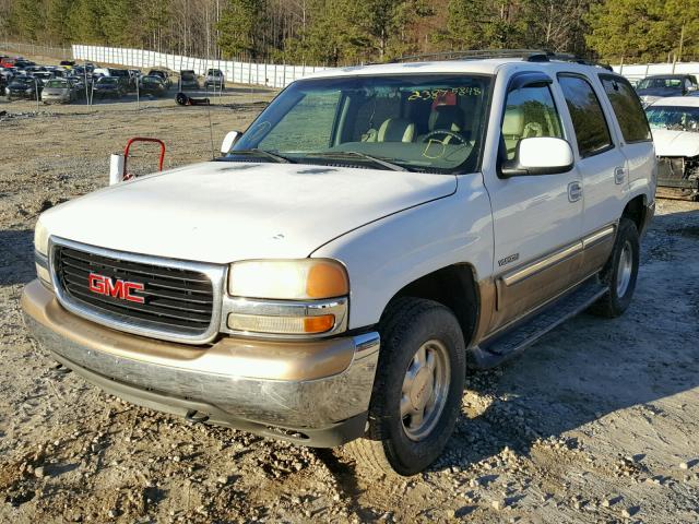 1GKEC13T51J146189 - 2001 GMC YUKON TWO TONE photo 2