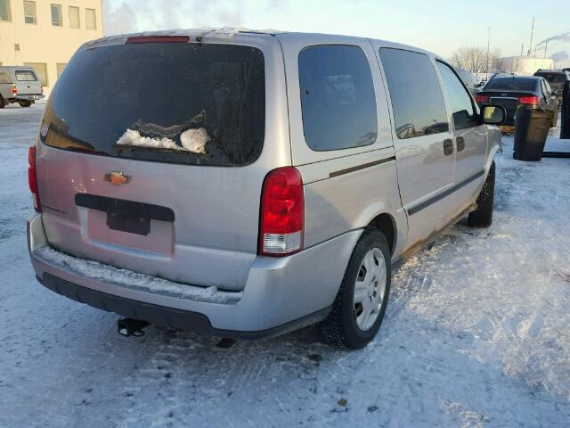 1GNDV23L26D241684 - 2006 CHEVROLET UPLANDER L 银色 照片 4