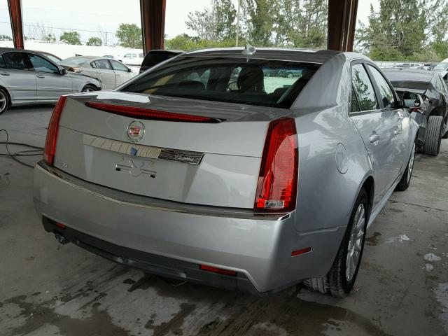 1G6DA5EY9B0154092 - 2011 CADILLAC CTS SILVER photo 4