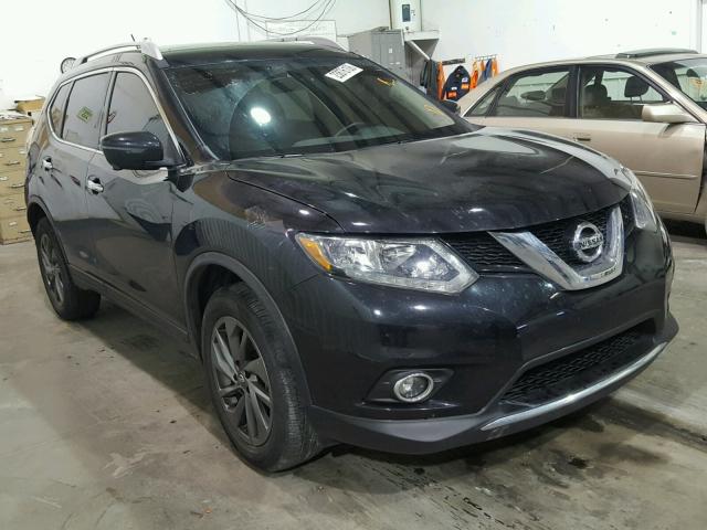 JN8AT2MTXGW013295 - 2016 NISSAN ROGUE S BLACK photo 1