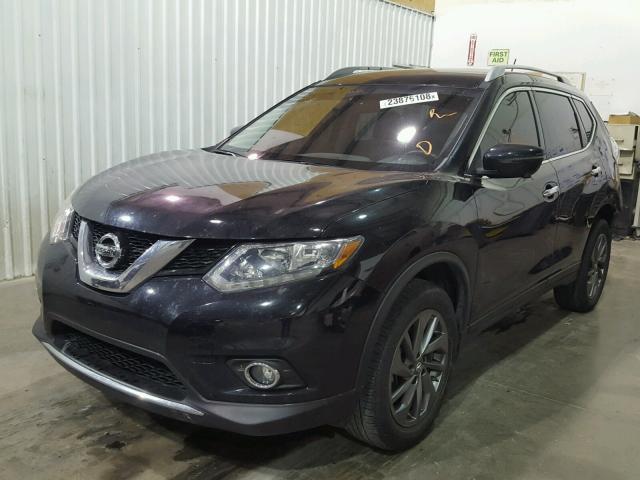 JN8AT2MTXGW013295 - 2016 NISSAN ROGUE S BLACK photo 2