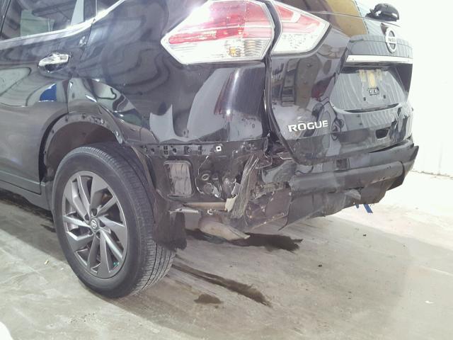 JN8AT2MTXGW013295 - 2016 NISSAN ROGUE S BLACK photo 9