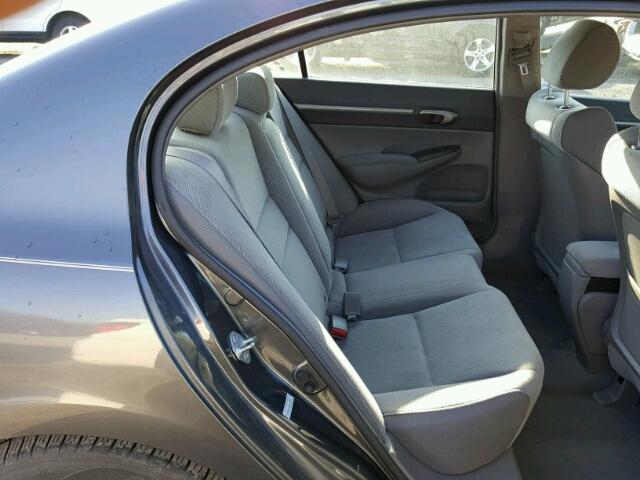 2HGFA1F82AH573992 - 2010 HONDA CIVIC EX ნაცრისფერი ფოტო 6