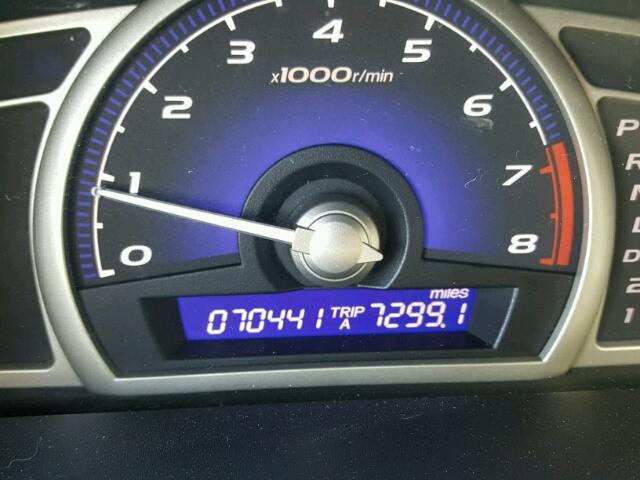 2HGFA1F82AH573992 - 2010 HONDA CIVIC EX ნაცრისფერი ფოტო 8