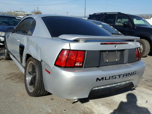 1FAFP40473F356047 - 2003 FORD MUSTANG SILVER photo 3