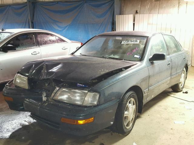 4T1BF12B0TU111796 - 1996 TOYOTA AVALON XL GREEN photo 2