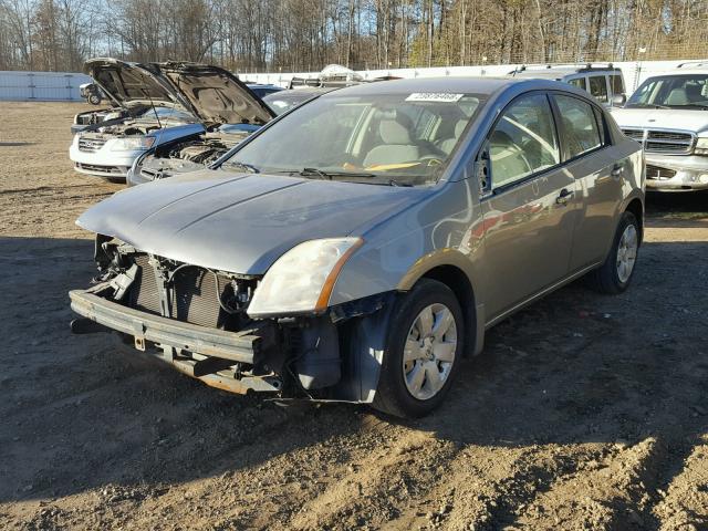 3N1AB61E08L689308 - 2008 NISSAN SENTRA 2.0 GRAY photo 2