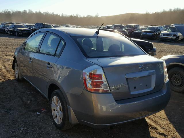 3N1AB61E08L689308 - 2008 NISSAN SENTRA 2.0 GRAY photo 3