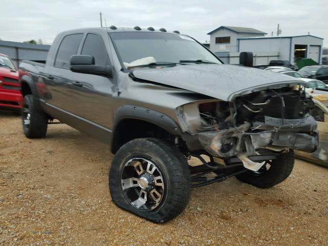 3D7KS29A47G854222 - 2007 DODGE RAM 2500 GRAY photo 1