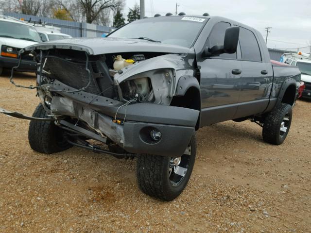 3D7KS29A47G854222 - 2007 DODGE RAM 2500 GRAY photo 2