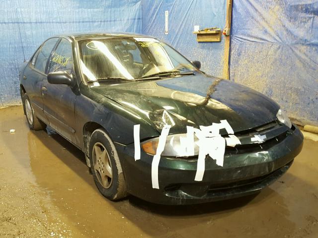 1G1JC52F747267121 - 2004 CHEVROLET CAVALIER GREEN photo 1