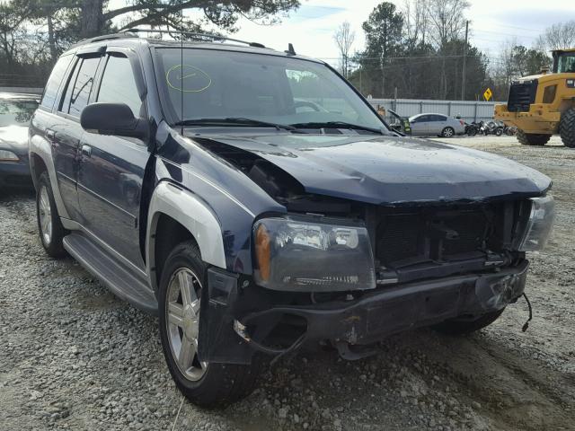 1GNDS13S482213443 - 2008 CHEVROLET TRAILBLAZE BLUE photo 1