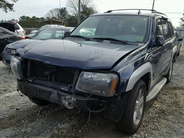 1GNDS13S482213443 - 2008 CHEVROLET TRAILBLAZE BLUE photo 2