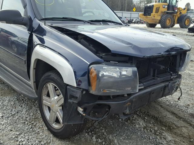 1GNDS13S482213443 - 2008 CHEVROLET TRAILBLAZE BLUE photo 9