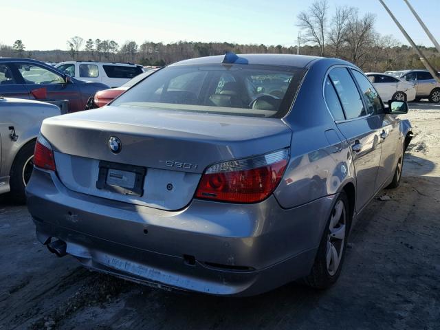 WBANA73504B057597 - 2004 BMW 530 I GRAY photo 4