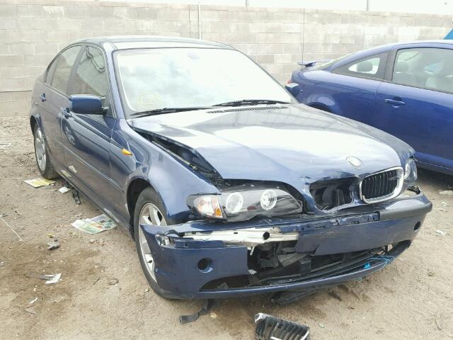 WBAET374X4NJ47424 - 2004 BMW 325 I BLUE photo 1