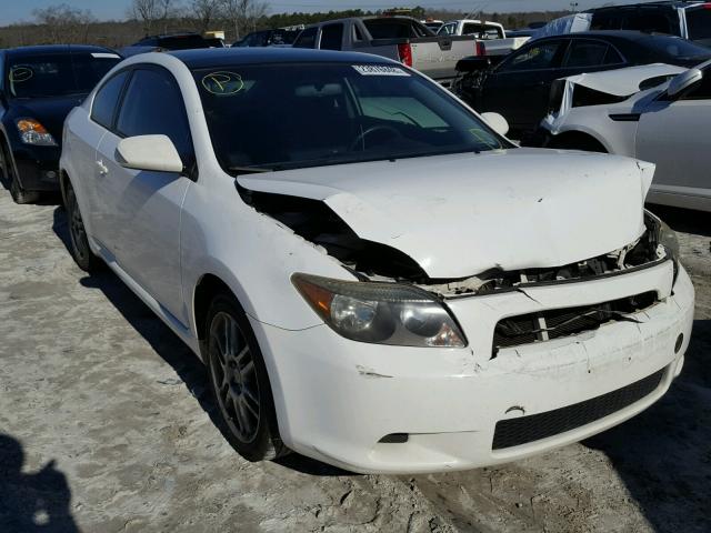 JTKDE177370147475 - 2007 TOYOTA SCION TC WHITE photo 1