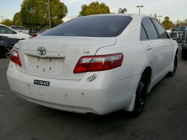 4T1BE46KX9U891927 - 2009 TOYOTA CAMRY BASE WHITE photo 4