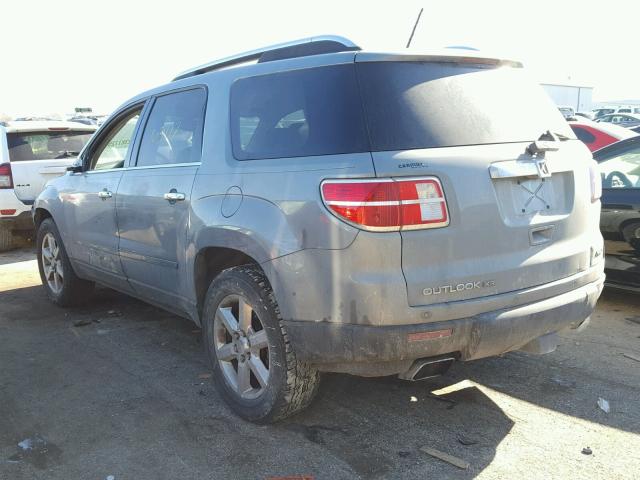 5GZEV33757J137021 - 2007 SATURN OUTLOOK SP ნაცრისფერი ფოტო 3
