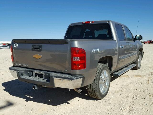 3GCPKSE72DG262176 - 2013 CHEVROLET SILVERADO BROWN photo 4