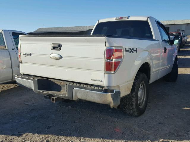 1FTMF1EM0BFC69360 - 2011 FORD F150 WHITE photo 4