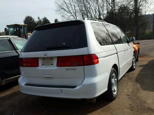 2HKRL1861YH517075 - 2000 HONDA ODYSSEY EX WHITE photo 4