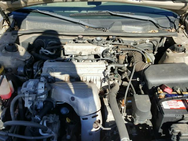 4T1BG22K51U081825 - 2001 TOYOTA CAMRY CE BEIGE photo 7