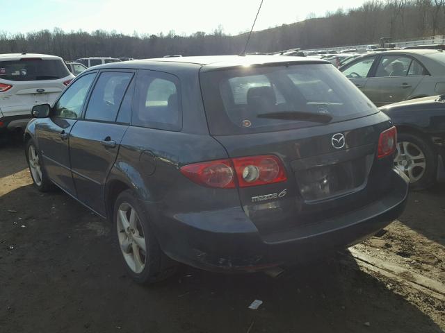 1YVFP82D345N68959 - 2004 MAZDA 6 S GRAY photo 3